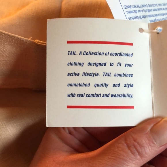 Tail Shantung golf shorts cornsilk 18 - Picture 6 of 10